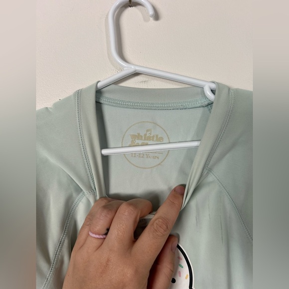 Whistle and Flute Kawaii Ice Cream Unisex Swim Top and Shorts Size 11-12Y - Picture 6 of 12